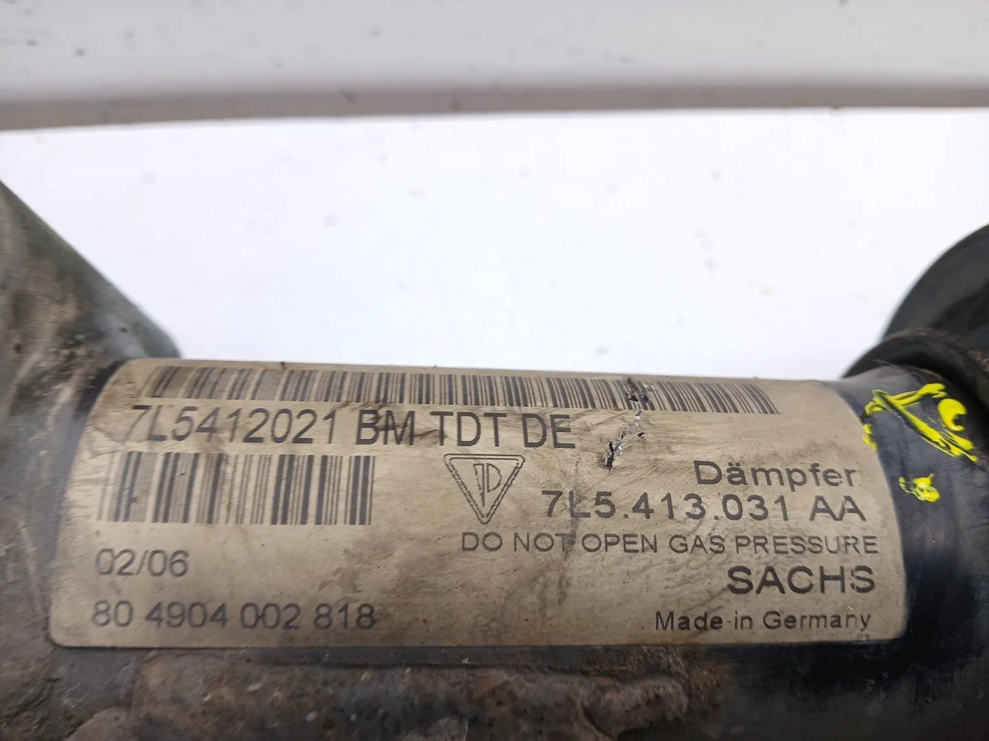 Amortiguador Delantero Izquierdo para Porsche Cayenne (9Pa)