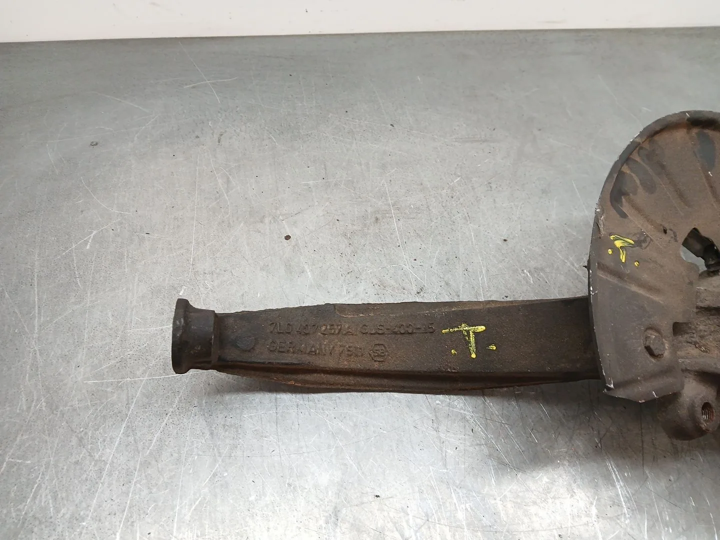 Mangueta Delantera Izquierda para Porsche Cayenne (9Pa)