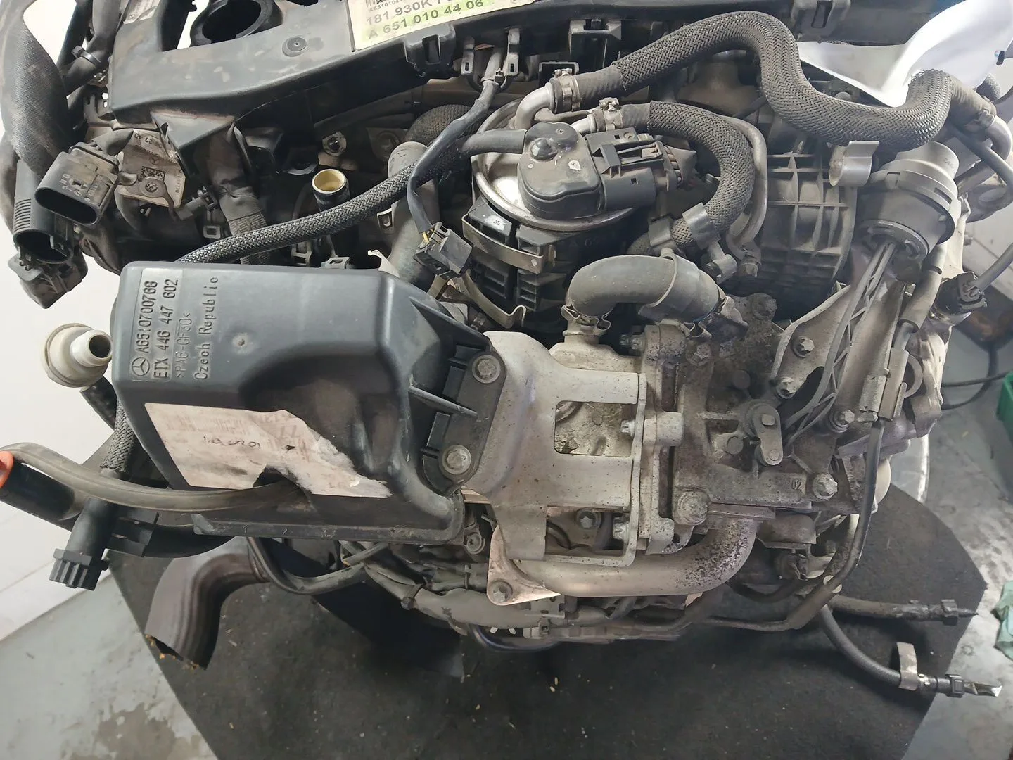 Despiece Motor para Mercedes-Benz Sprinter 3,5-T Furgoneta (B906)