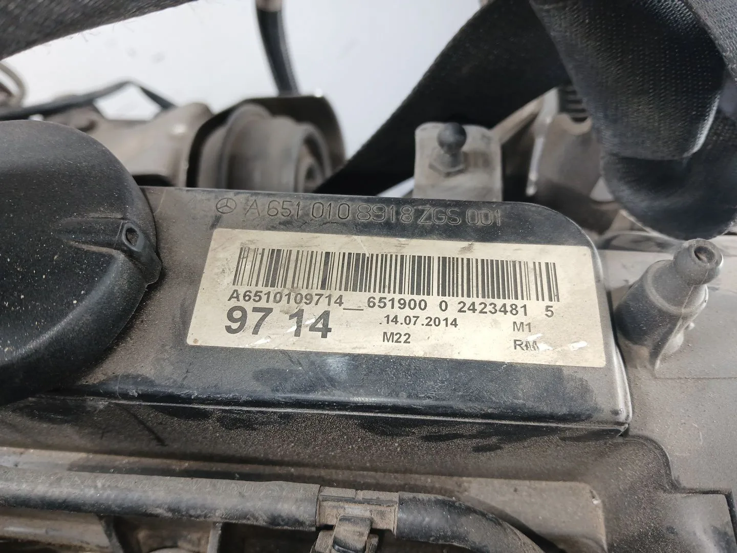 Despiece Motor para Mercedes-Benz Sprinter 3,5-T Furgoneta (B906)