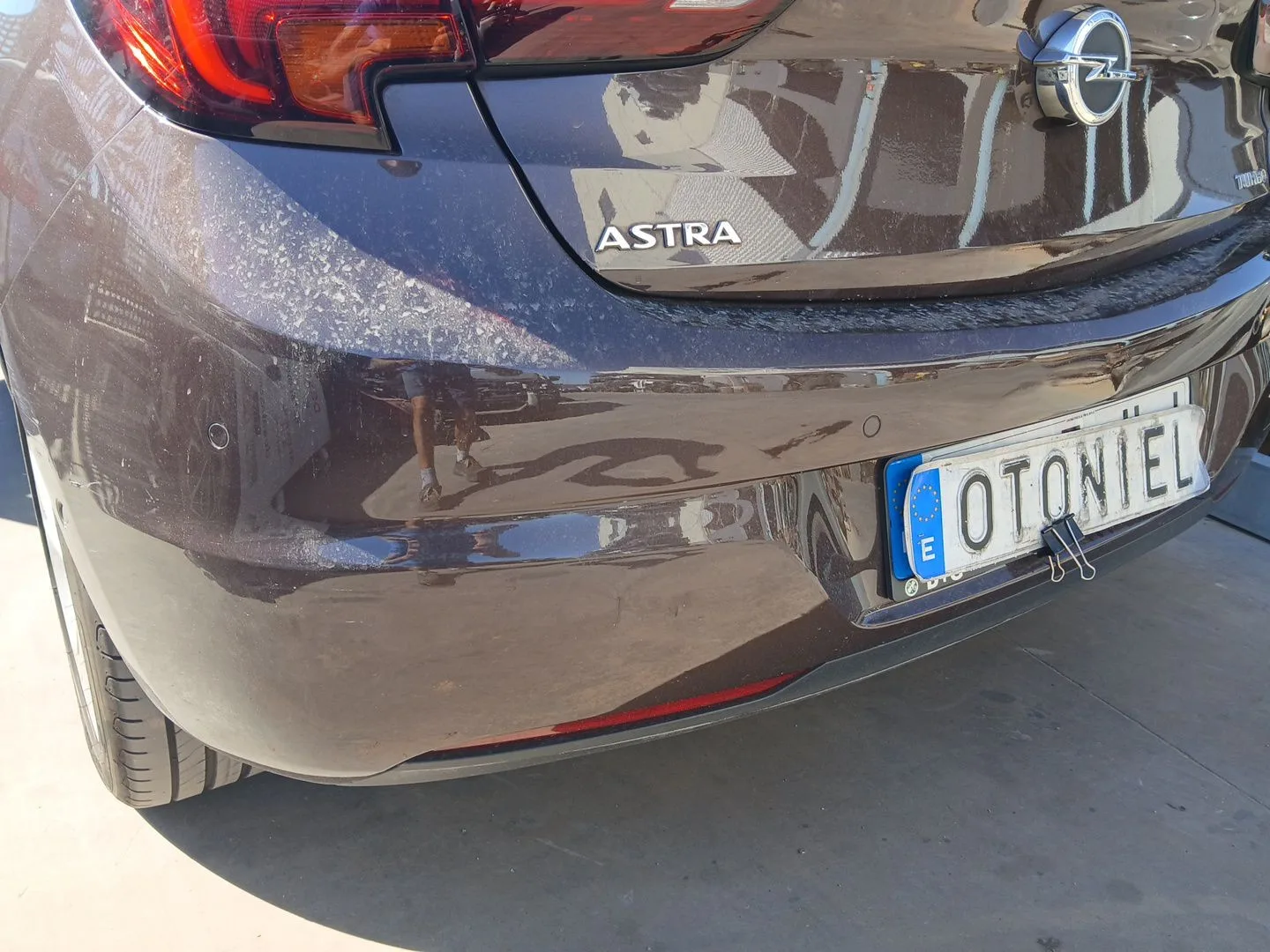 Paragolpes Trasero para Opel Astra K (B16)