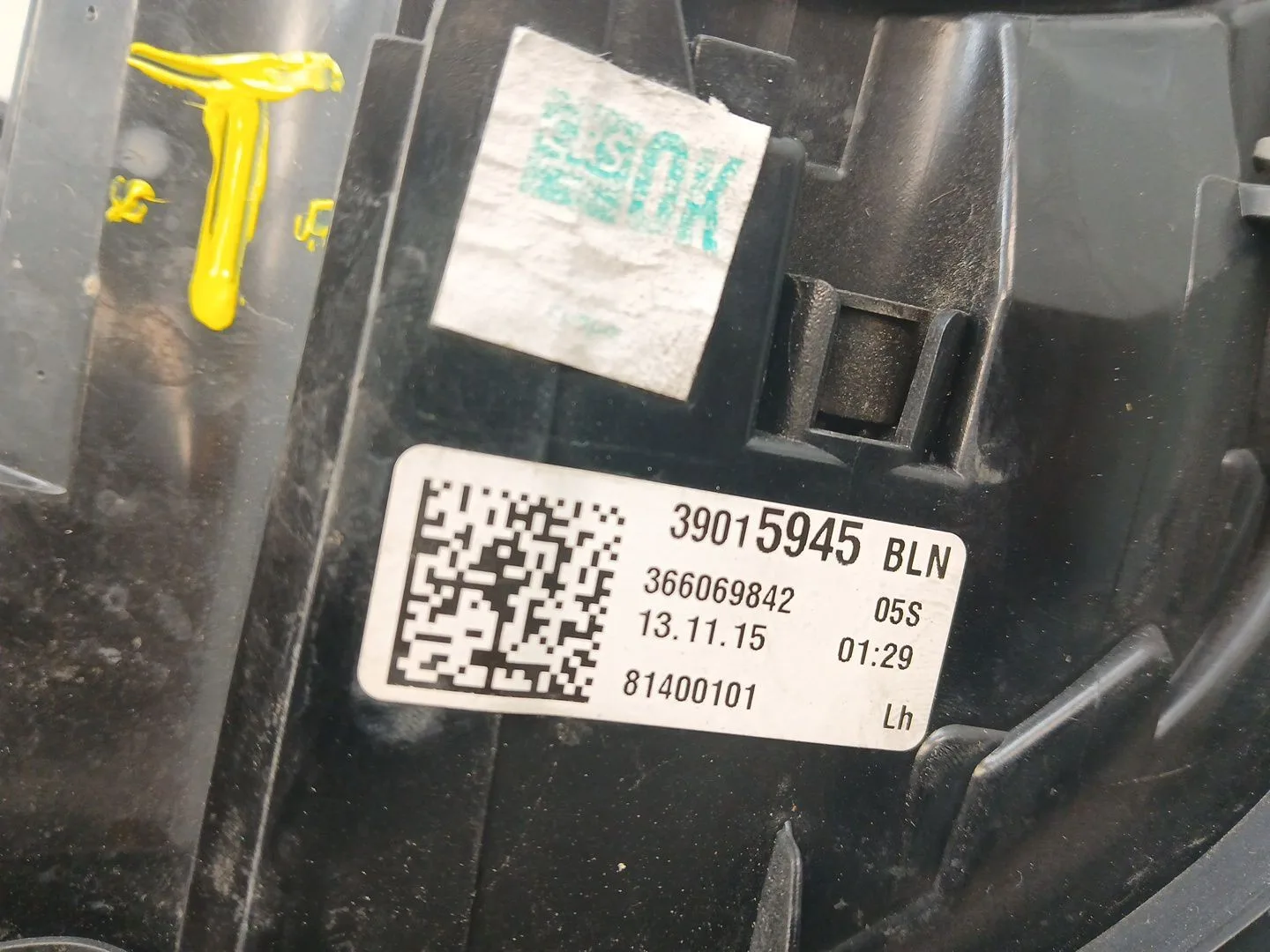 Piloto Trasero Izquierdo para Opel Astra K (B16)