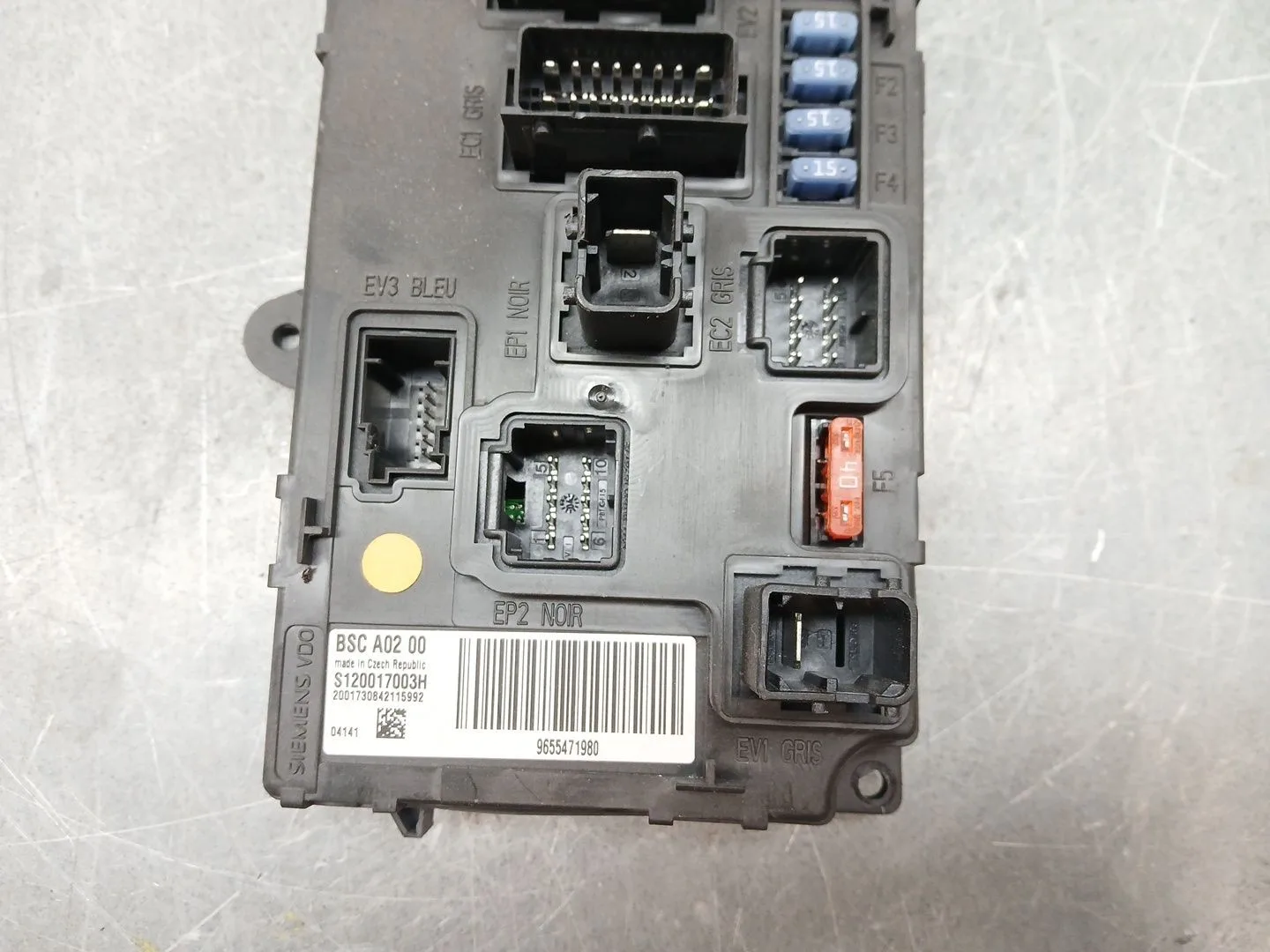 Centralita Bsi para Peugeot 407 (6D_)