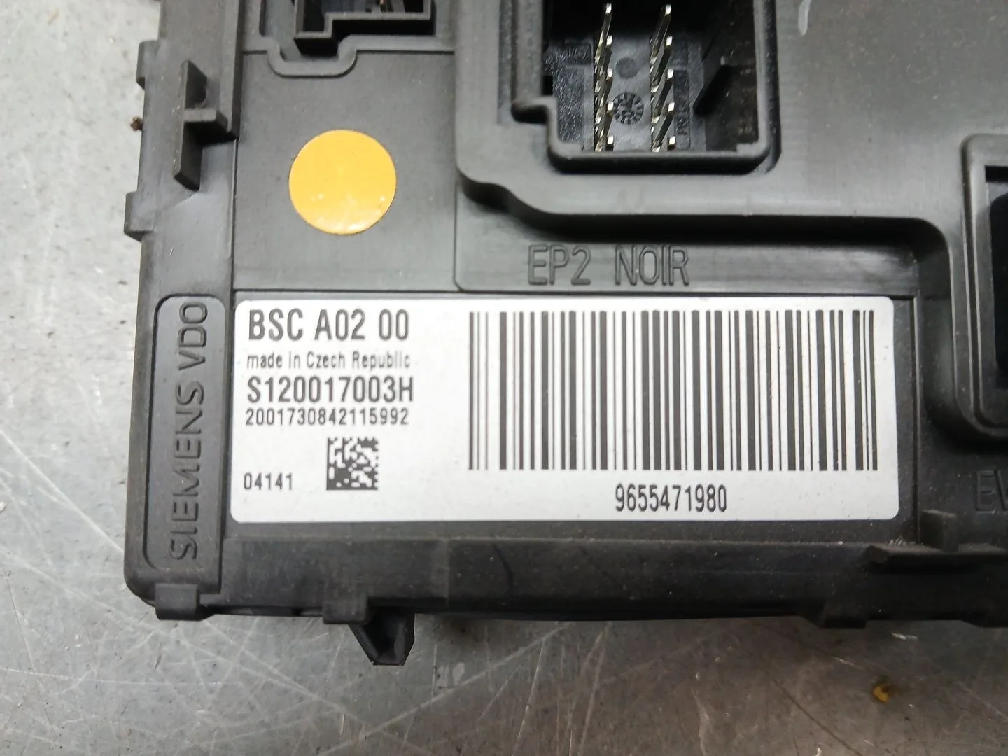 Centralita Bsi para Peugeot 407 (6D_)