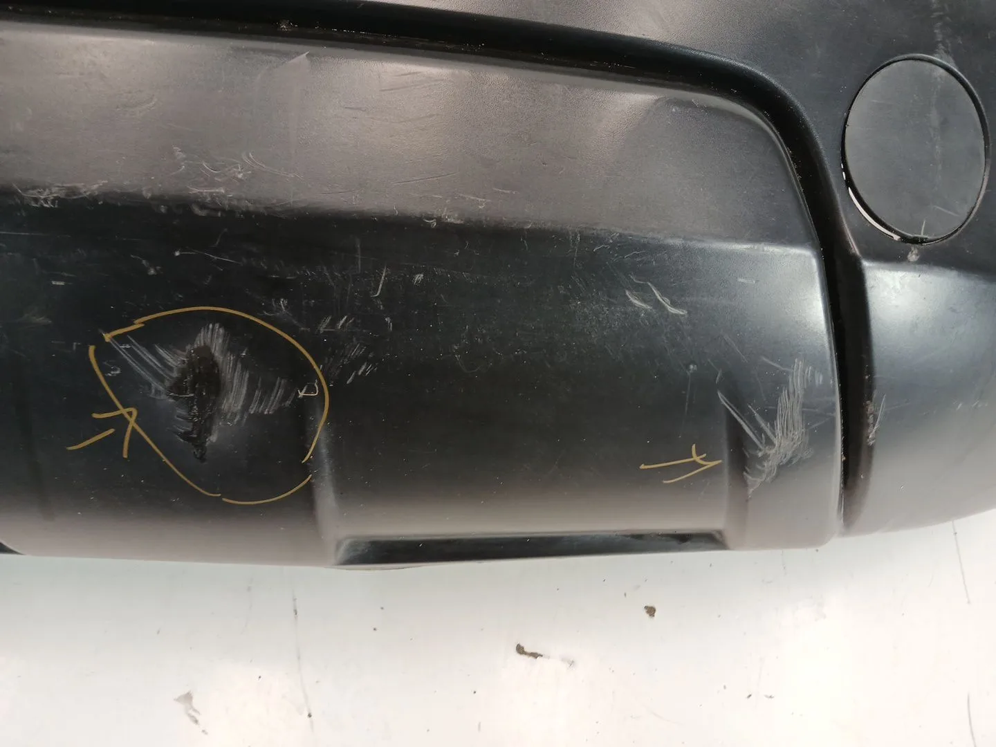 Paragolpes Trasero para Nissan Qashqai I (J10, Nj10)