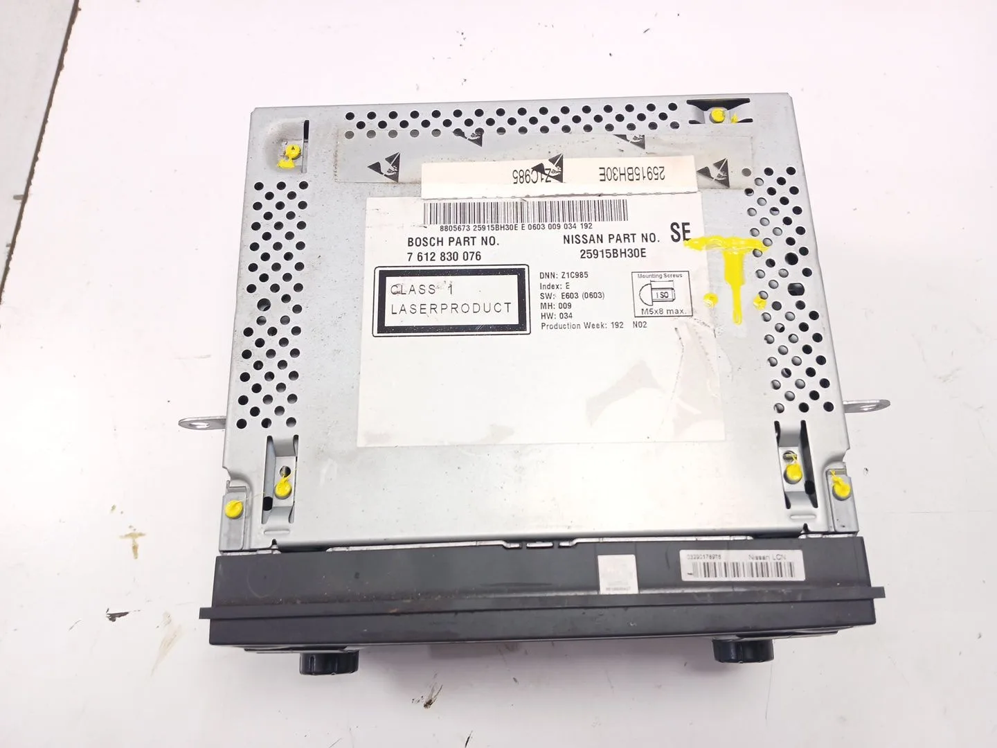 Sistema Audio / Radio Cd para Nissan Qashqai I (J10, Nj10)