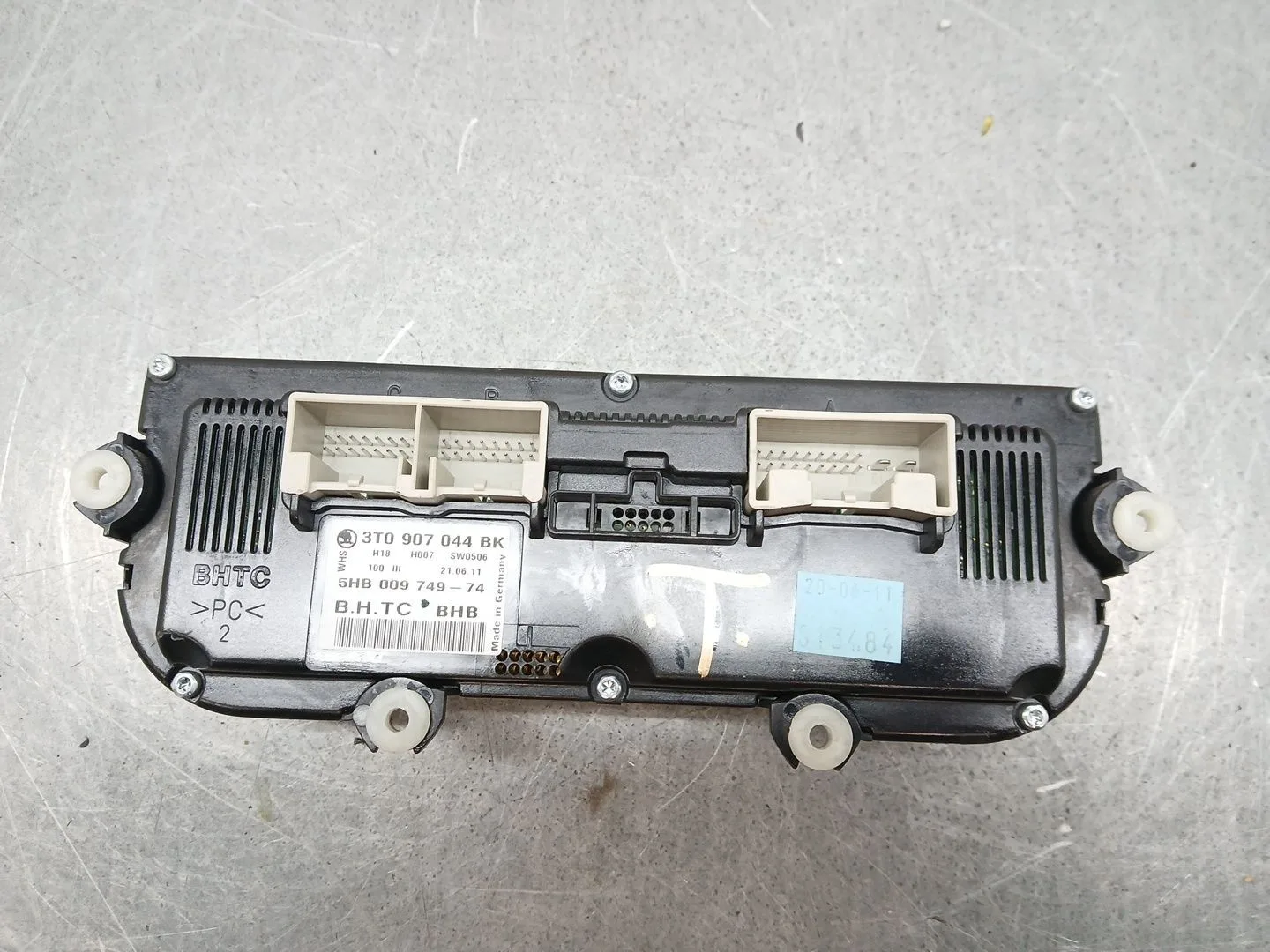 Mando Climatizador para Skoda Superb Ii (3T4)