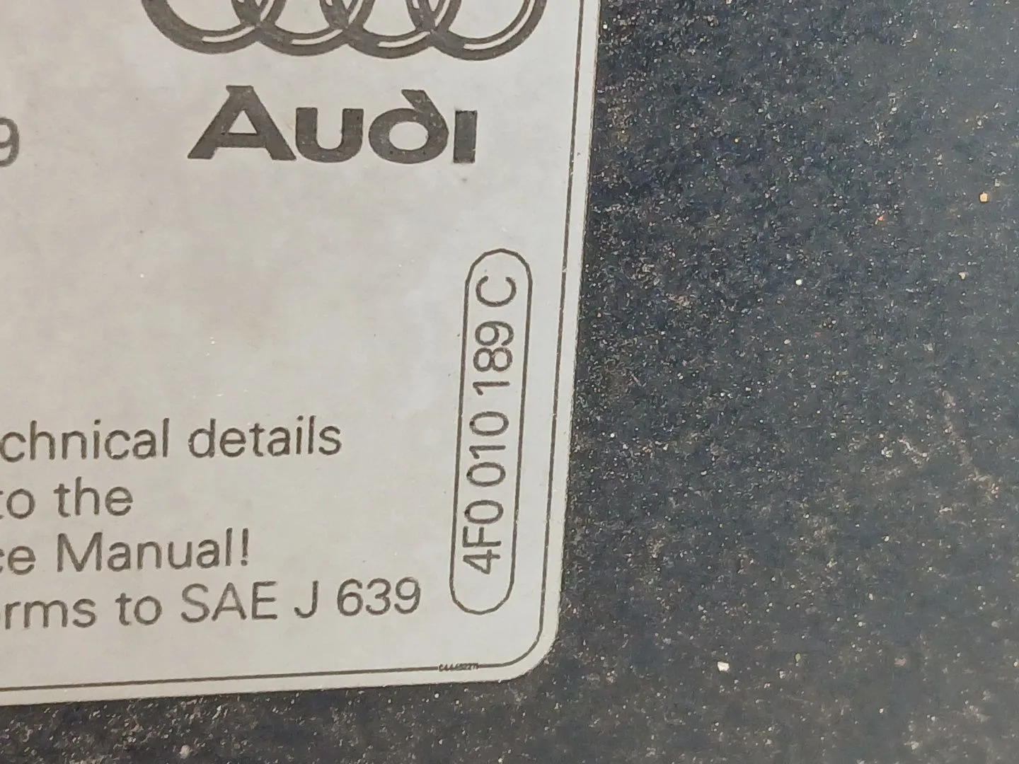 Capot para Audi A6 C6 (4F2)