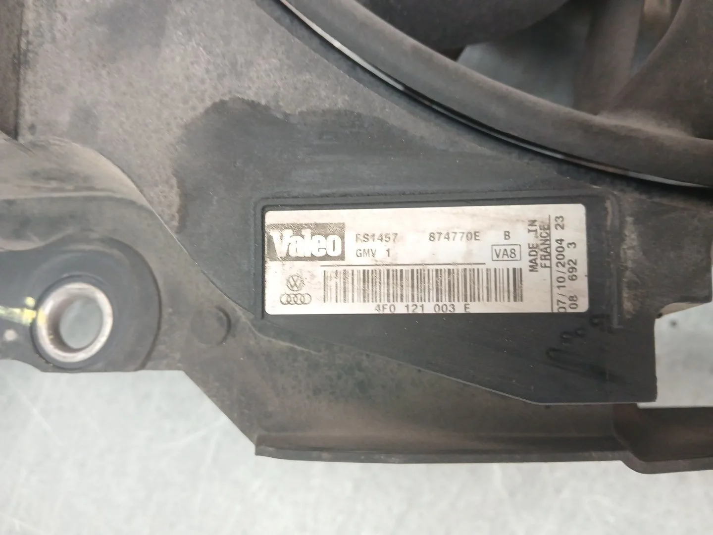 Electroventilador para Audi A6 C6 (4F2)