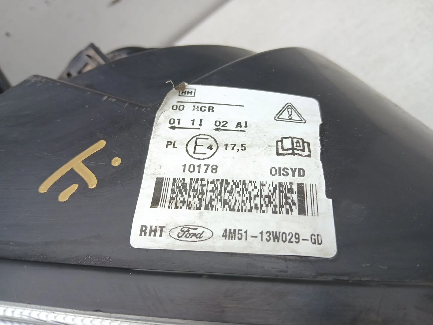 Faro Derecho para Ford Focus Ii Sedan (Db_, Fch, Dh)