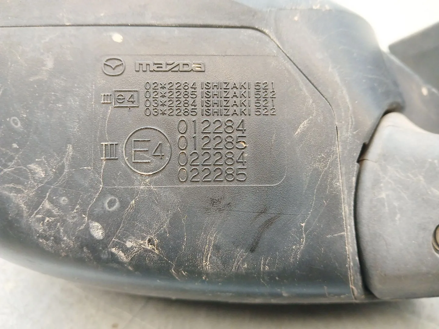 Retrovisor Izquierdo para Mazda 5 (Cr)