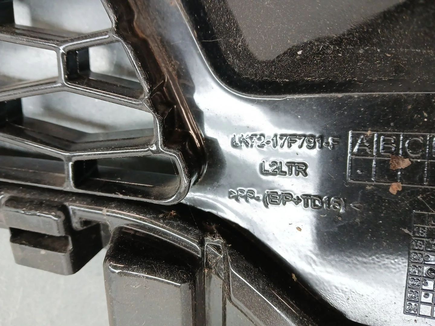 Rejilla Paragolpes Delantero para Land Rover Discovery V Van (L462)