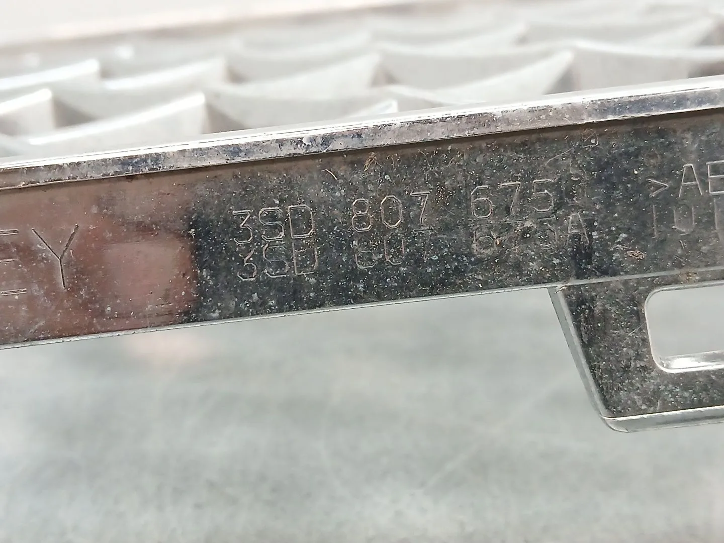 Rejilla Paragolpes Delantero para Bentley Continental Coupe (3W_, 393)