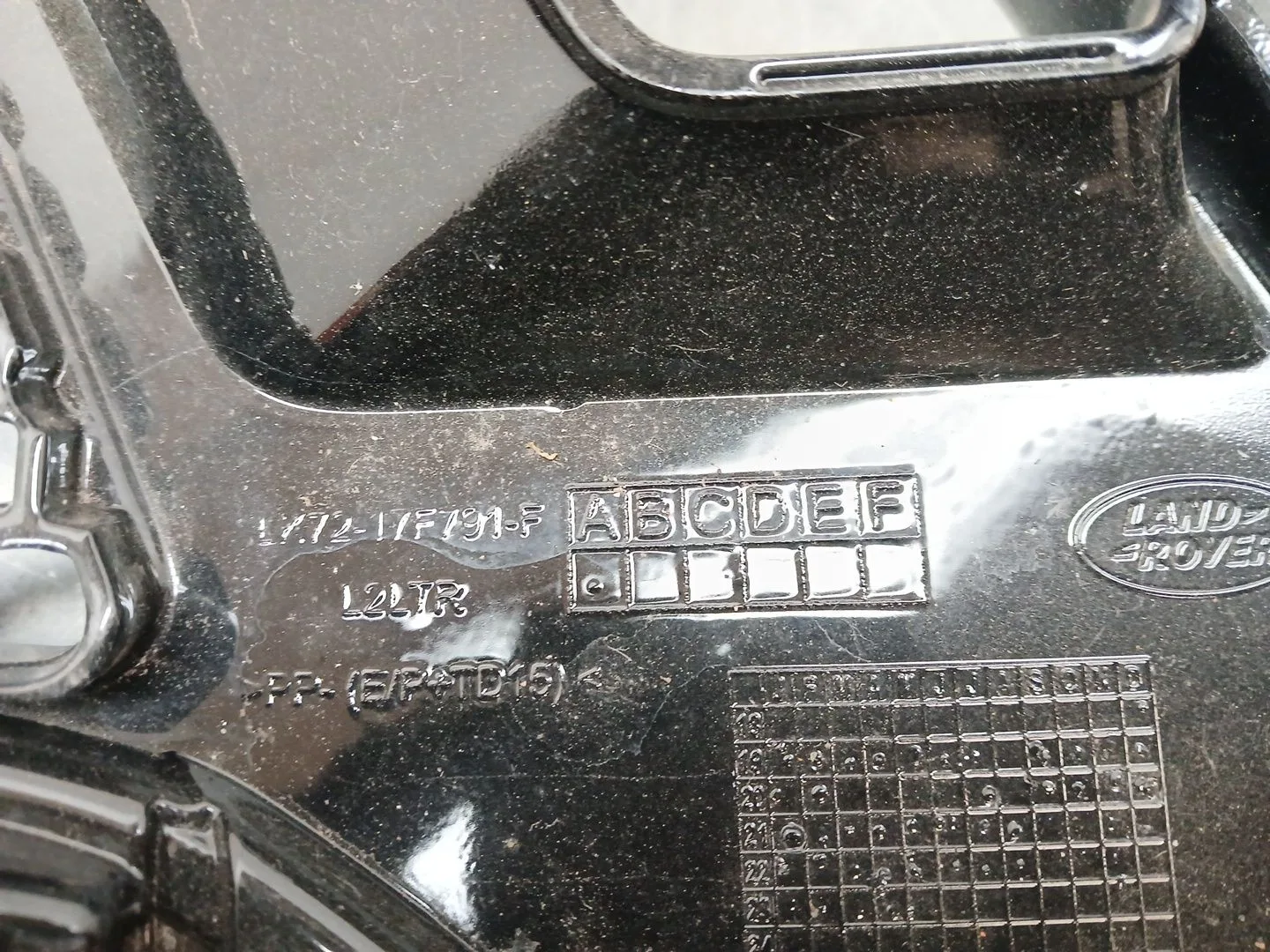 Rejilla Paragolpes Delantero para Land Rover Discovery V Van (L462)