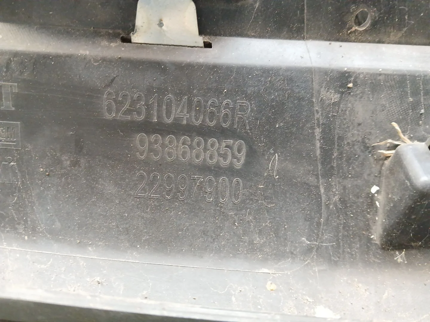 Rejilla Paragolpes Central para Opel Vivaro B Furgoneta (X82)