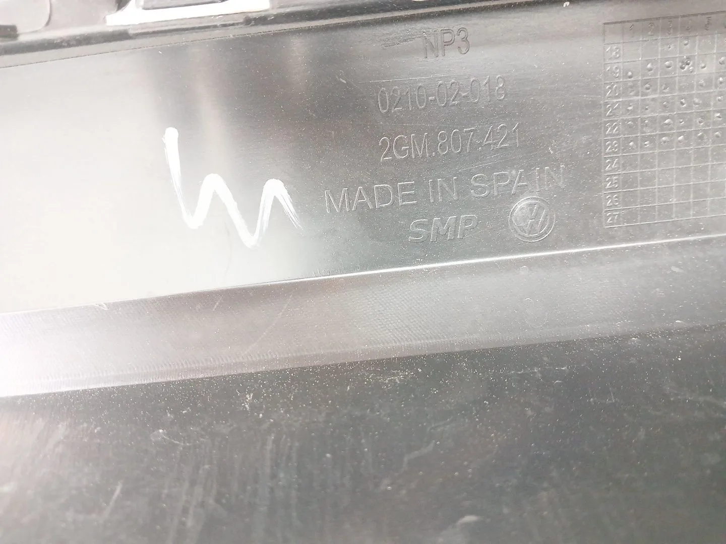 Paragolpes Trasero para Volkswagen T-Cross (C11, D31)