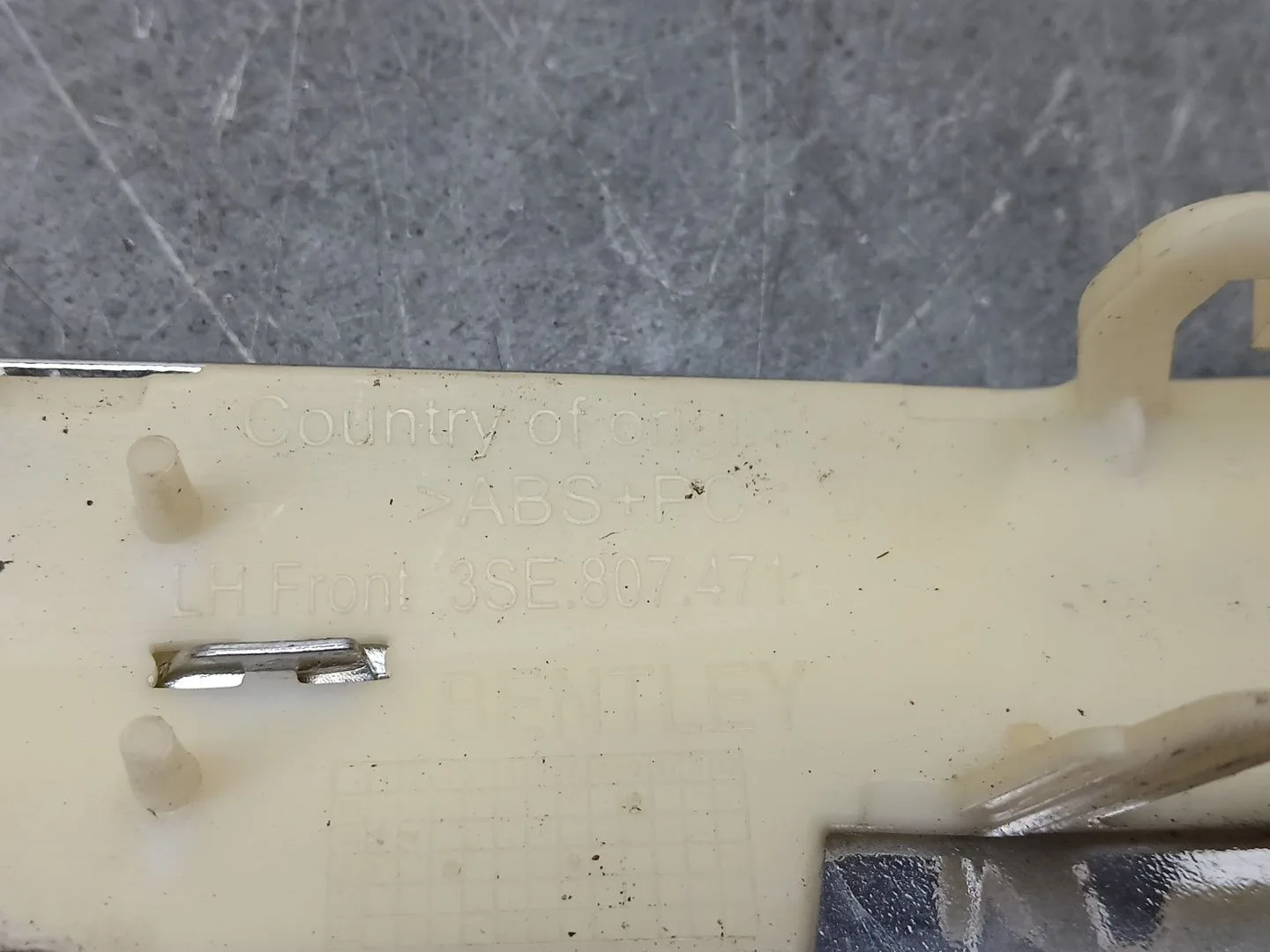Molduras Traseras para Bentley Flying Spur (Zg2_)