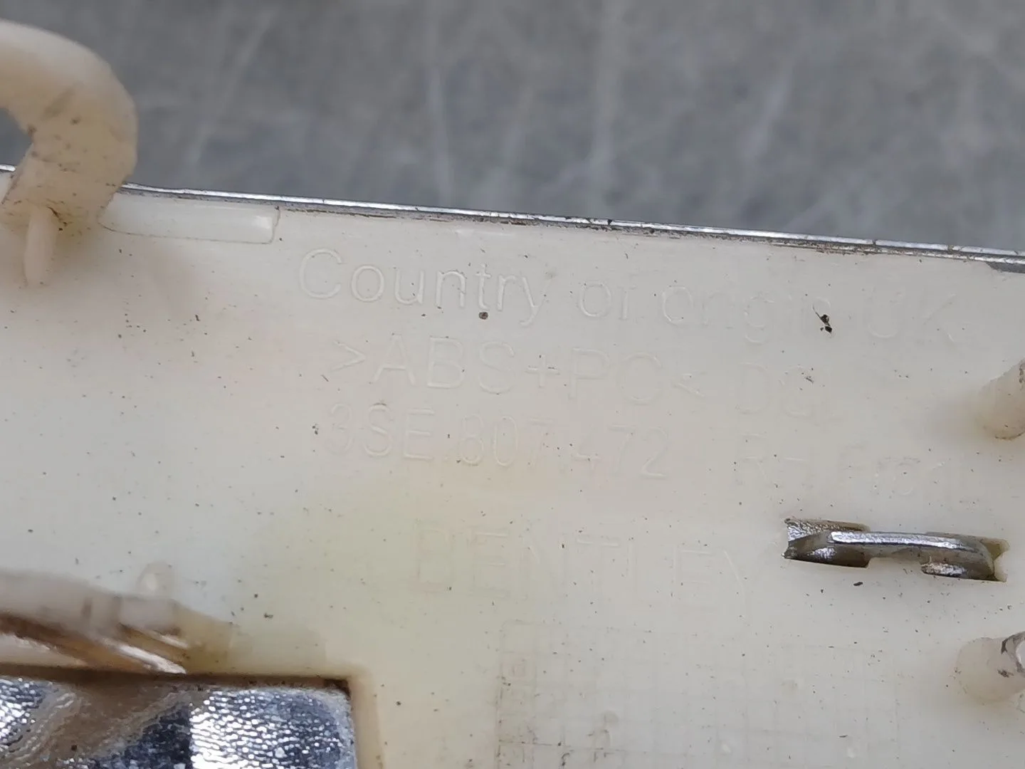 Molduras Traseras para Bentley Flying Spur (Zg2_)