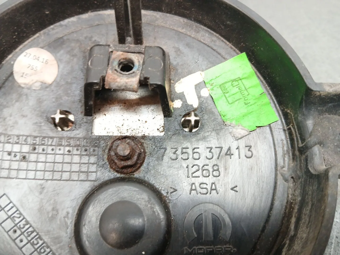 Rejilla Paragolpes Delantero para Fiat 500L (351_, 352_)