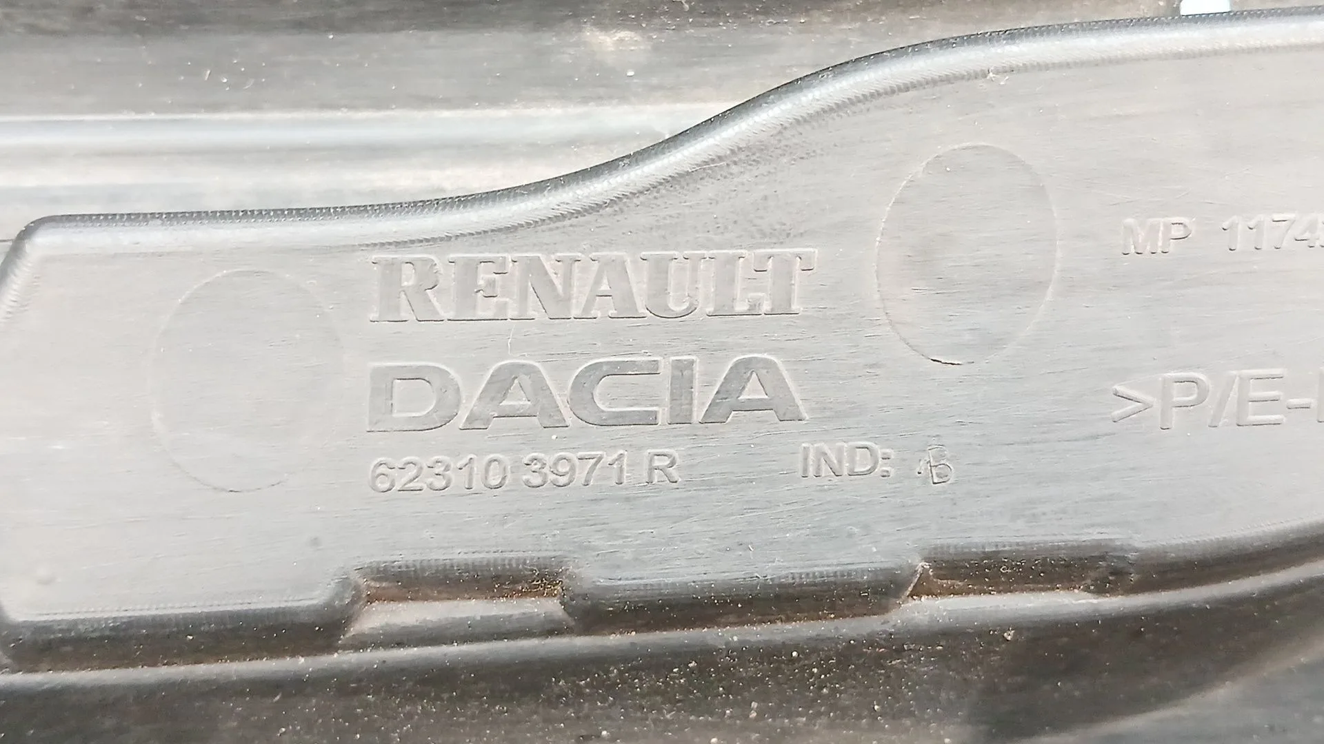 Rejilla Paragolpes Delantero para Dacia Sandero Ii (B8_)