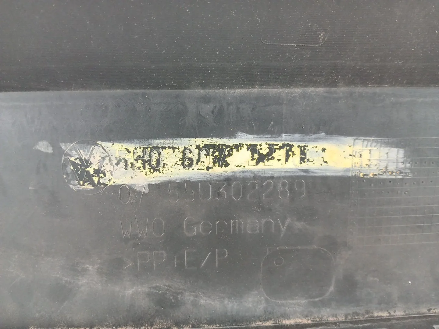 Paragolpes Delantero para Volkswagen Golf Viii (Cd1, Da1)