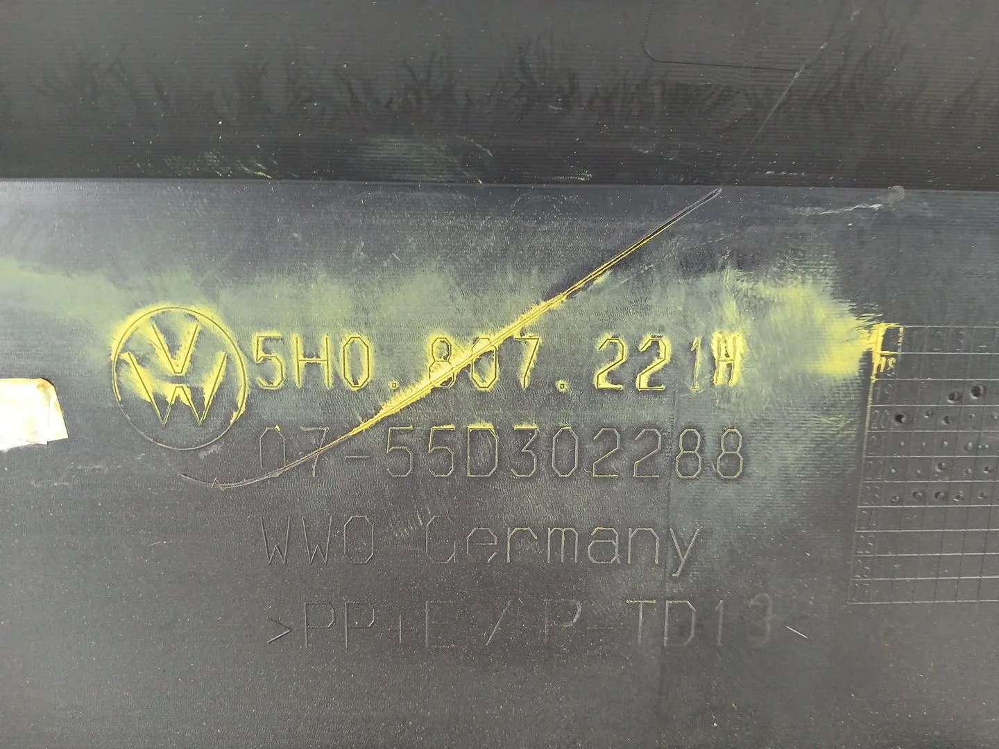 Paragolpes Delantero para Volkswagen Golf Viii