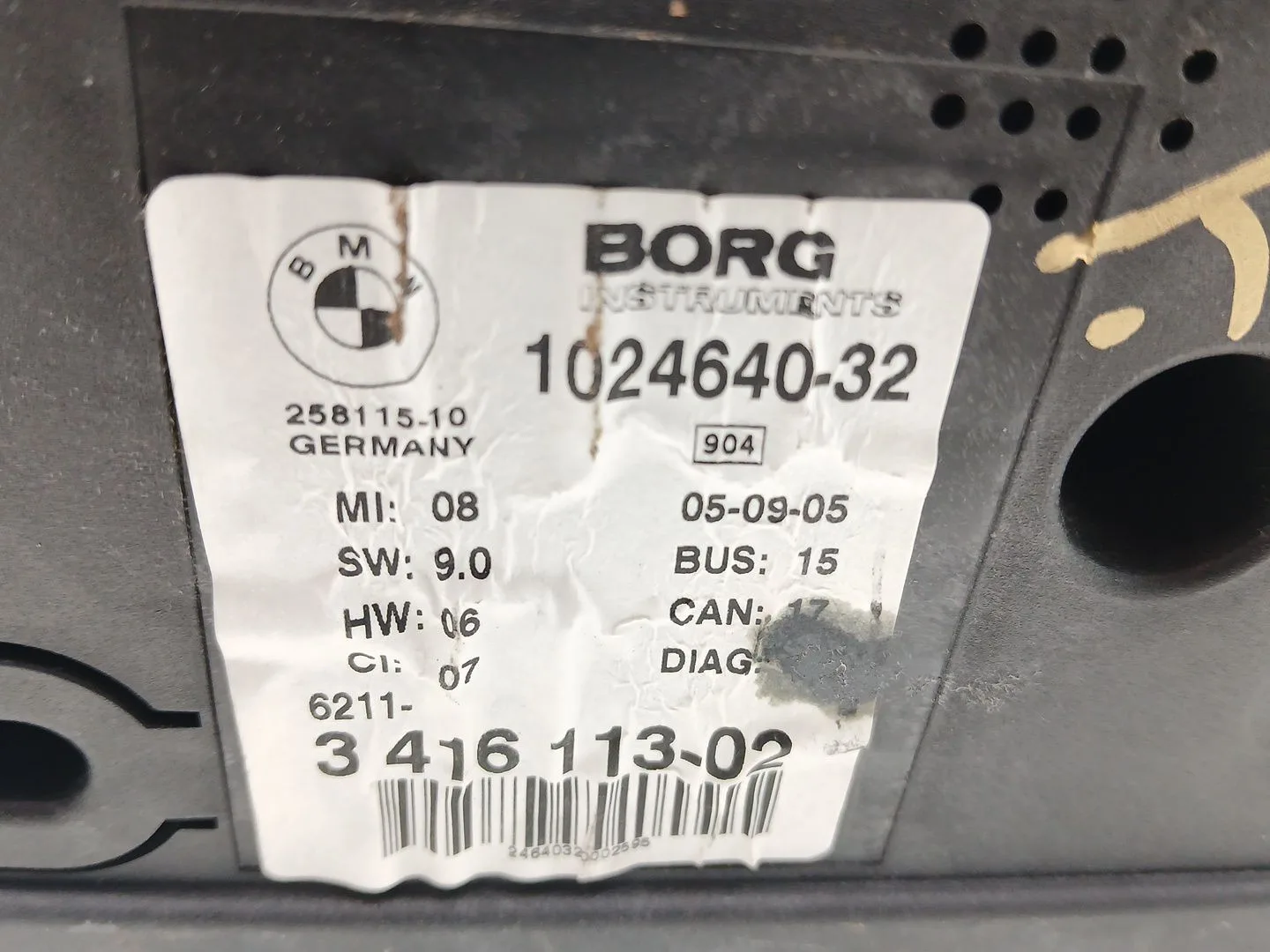 Cuadro Instrumentos para Bmw X3 (E83)