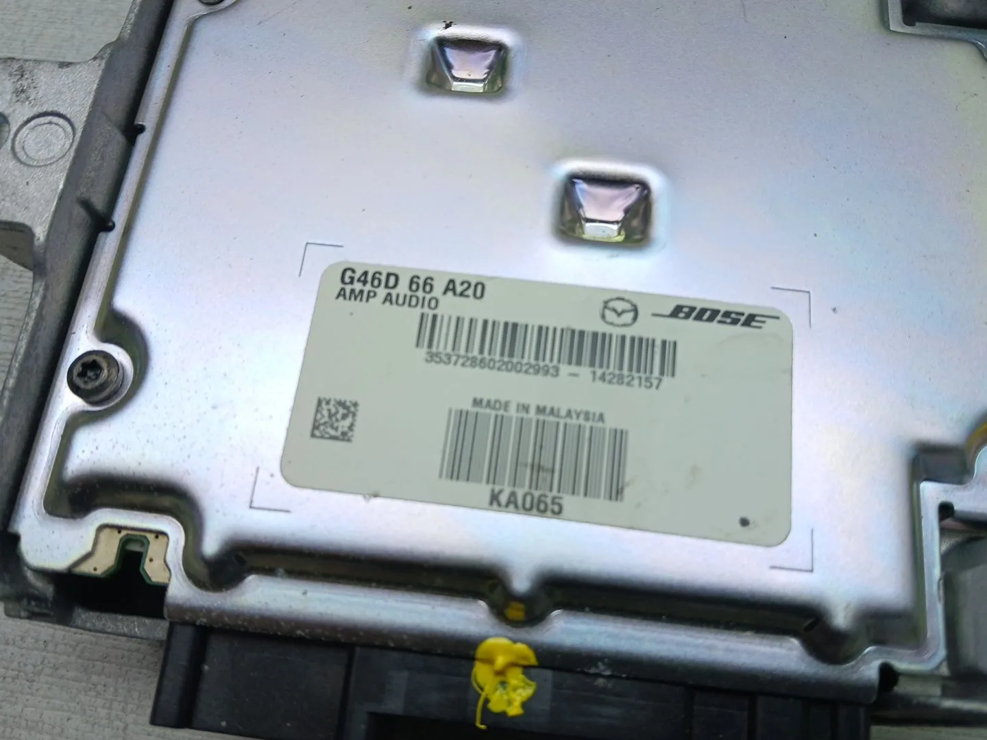 Modulo Electronico para Mazda 6 Sedan (Gj, Gl)