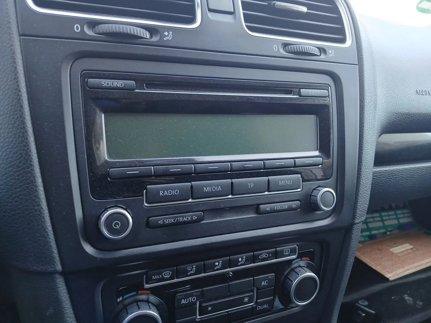 Sistema Audio / Radio Cd para Volkswagen Golf Vi Variant (Aj5)