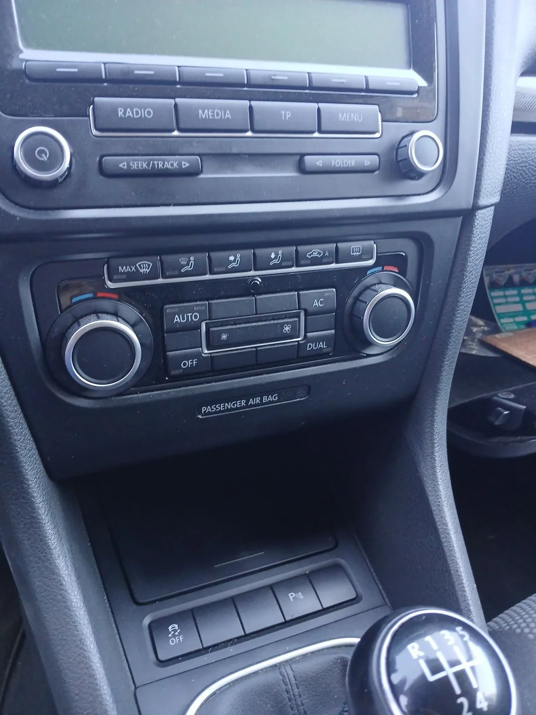 Mando Climatizador para Volkswagen Golf Vi Variant (Aj5)