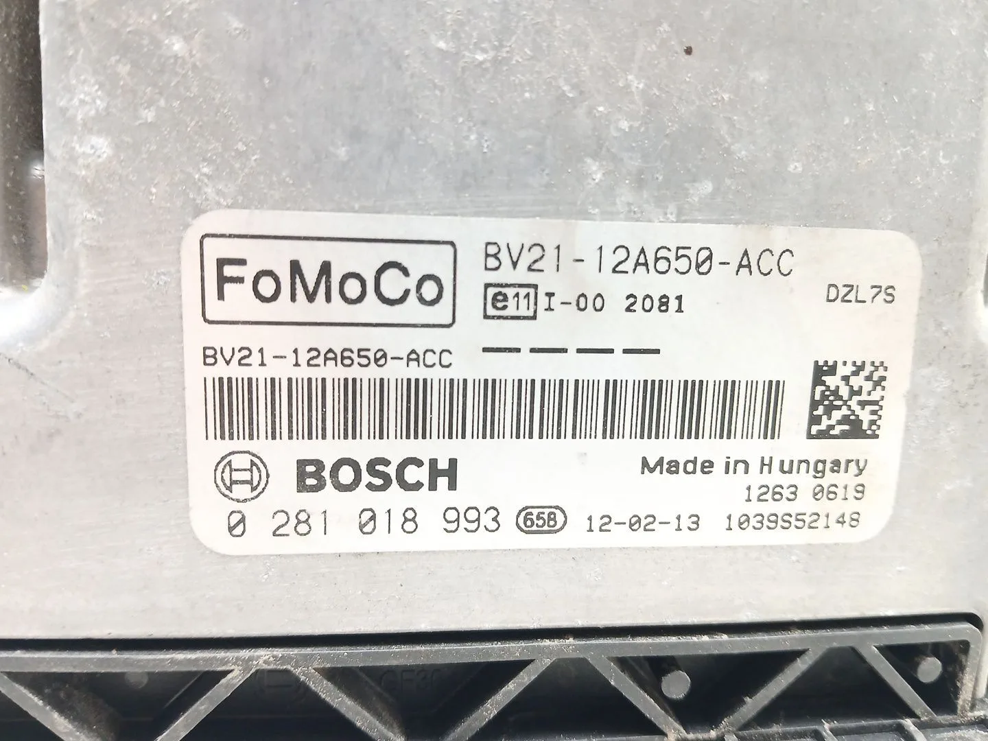 Centralita Motor Uce para Ford Fiesta (Cb1)