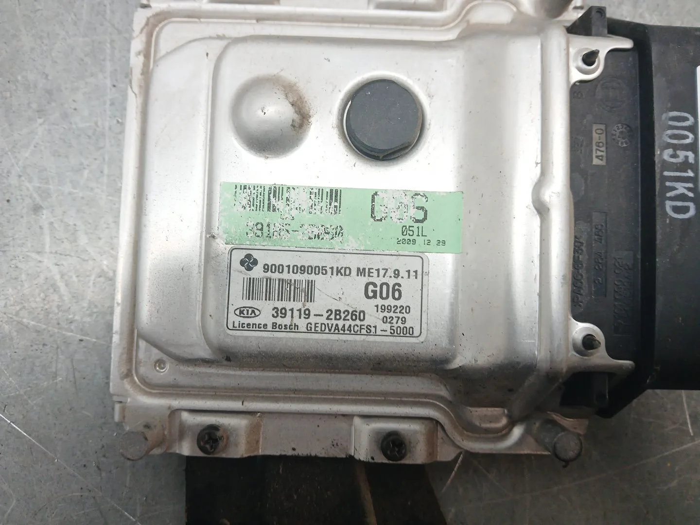 Centralita Motor Uce para Kia Cee'd Hatchback (Ed)