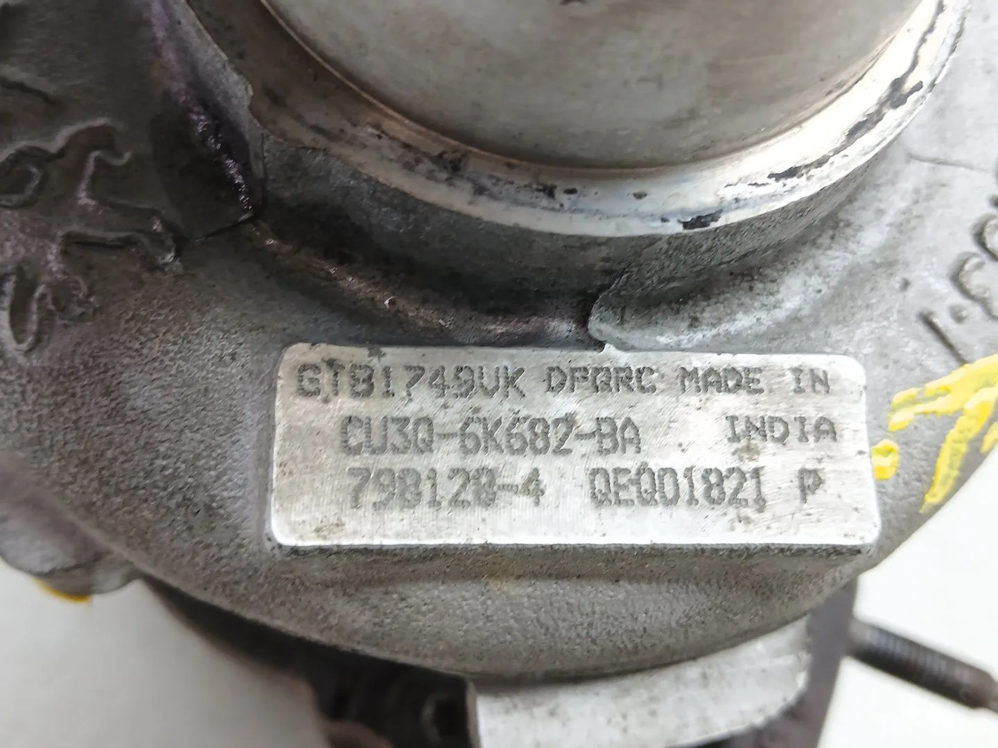 Turbocompresor para Peugeot Boxer Caja Cerrada (Bat. 3450) (333)