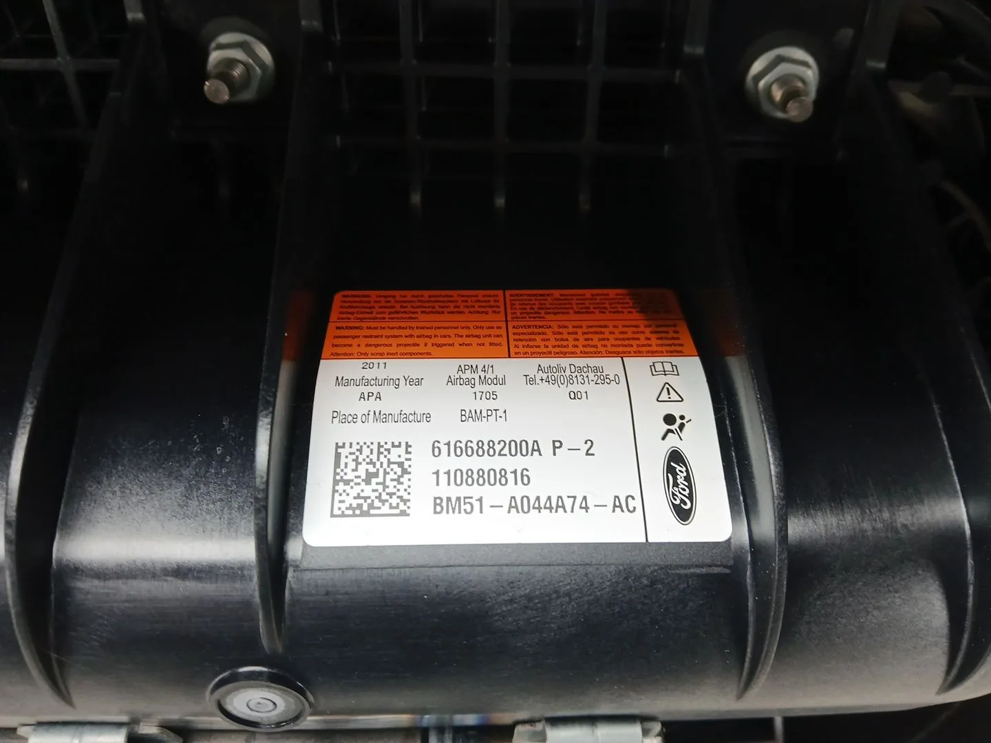 Kit Airbag para Ford Focus Iii Sedan