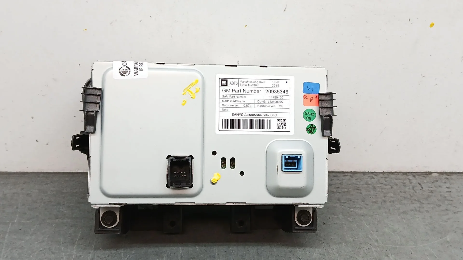 Pantalla Multifuncion para Chevrolet Cruze (J300)