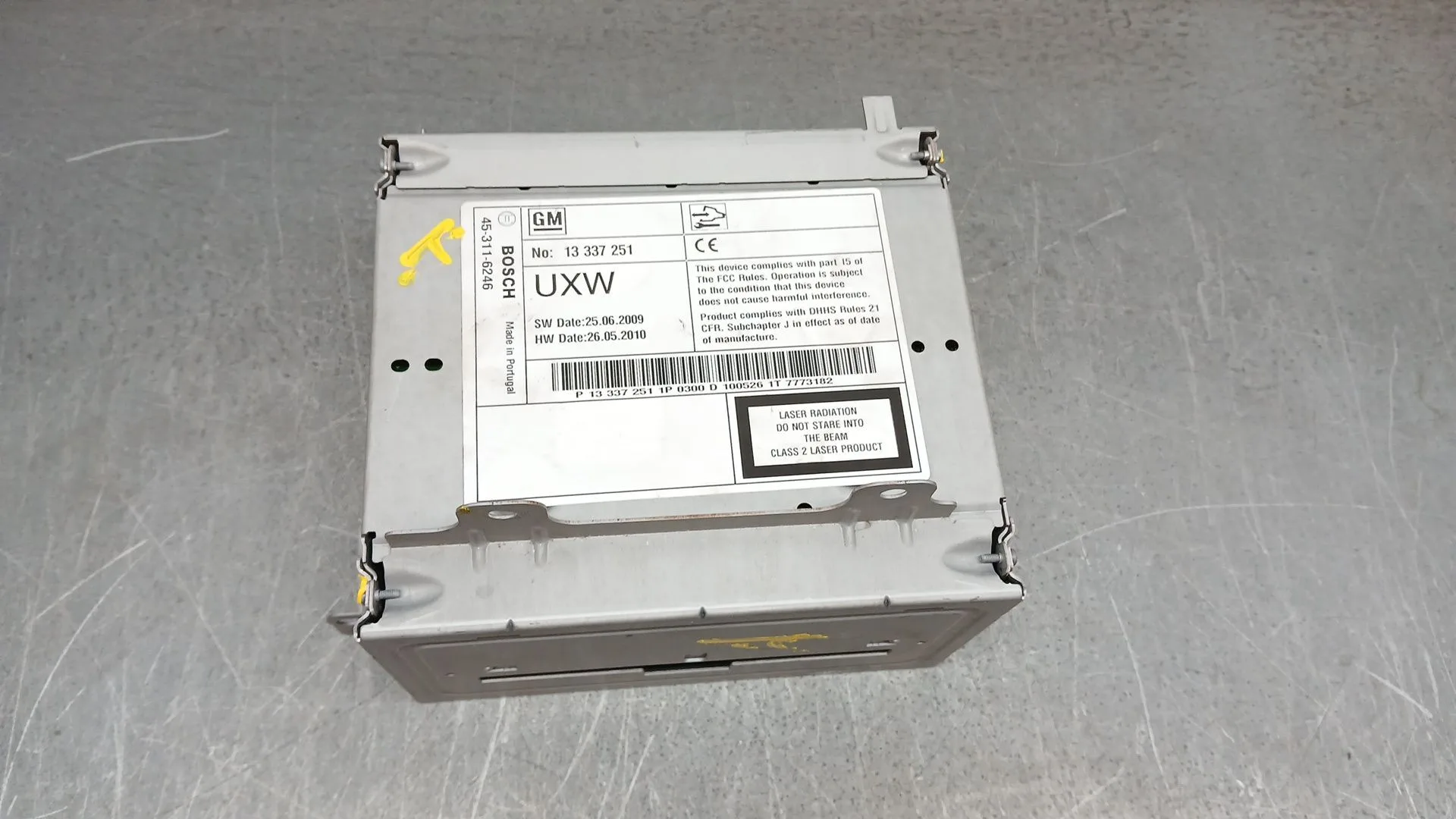 Sistema Audio / Radio Cd para Chevrolet Cruze (J300)