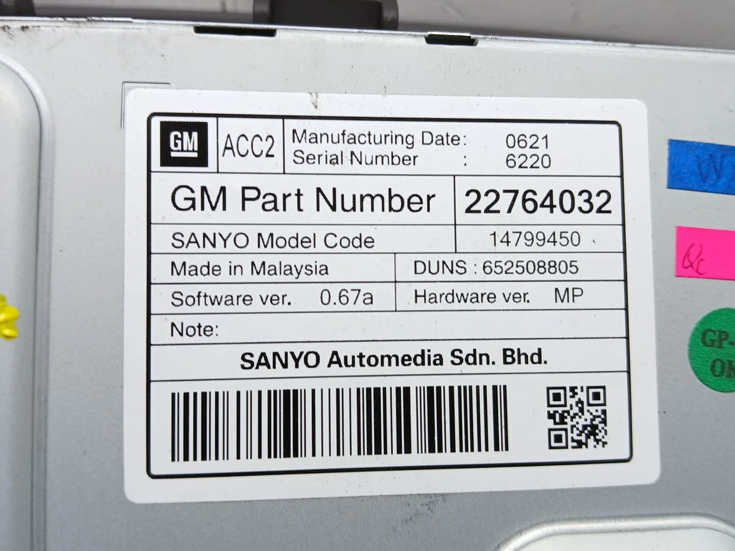 Pantalla Multifuncion para Opel Insignia A (G09)