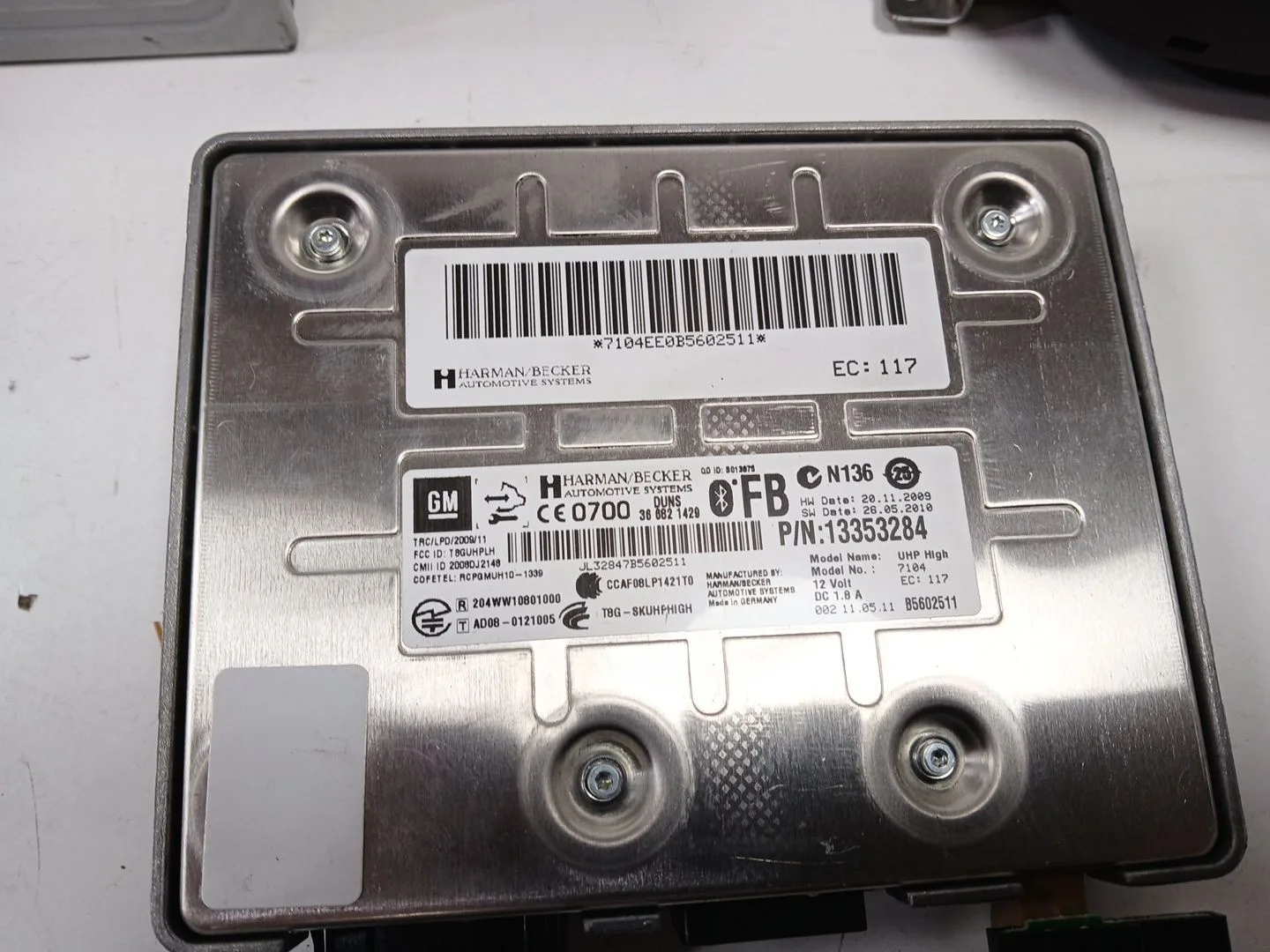 Sistema Audio / Radio Cd para Opel Insignia A (G09)