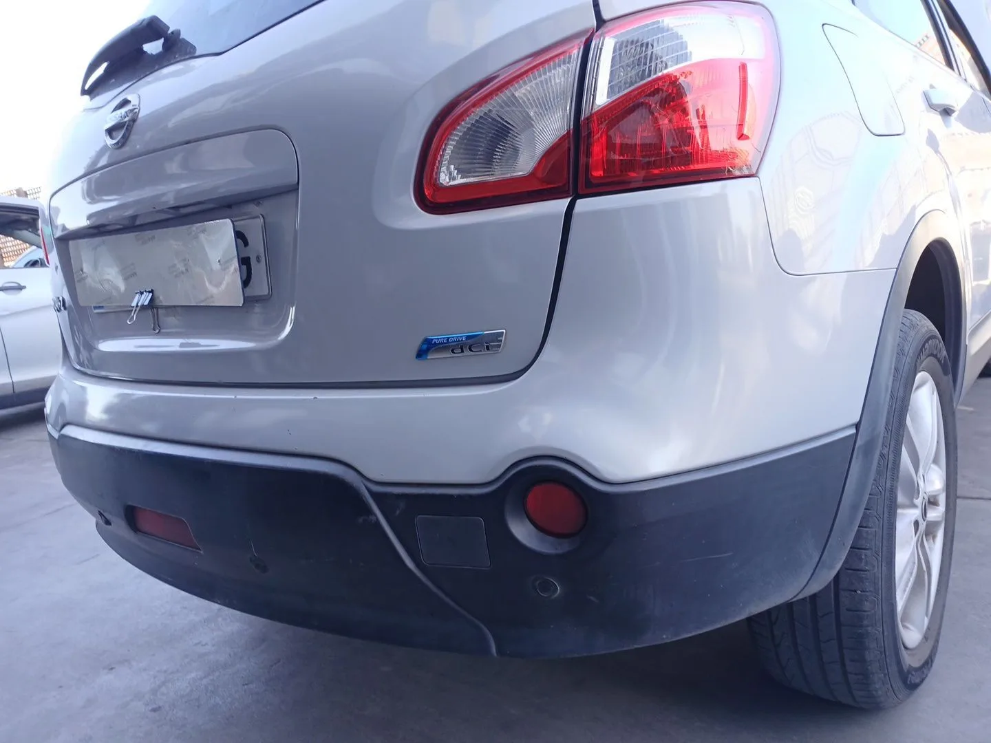 Paragolpes Trasero para Nissan Qashqai I (J10, Nj10)