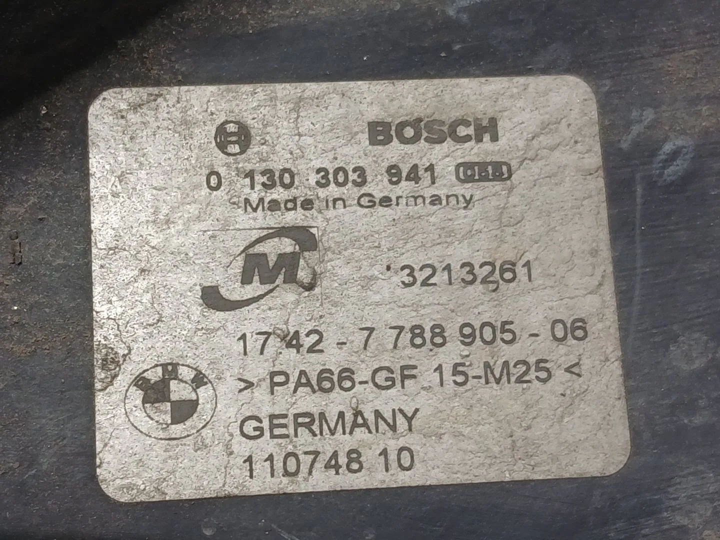 Electroventilador para Bmw 1 (E87)