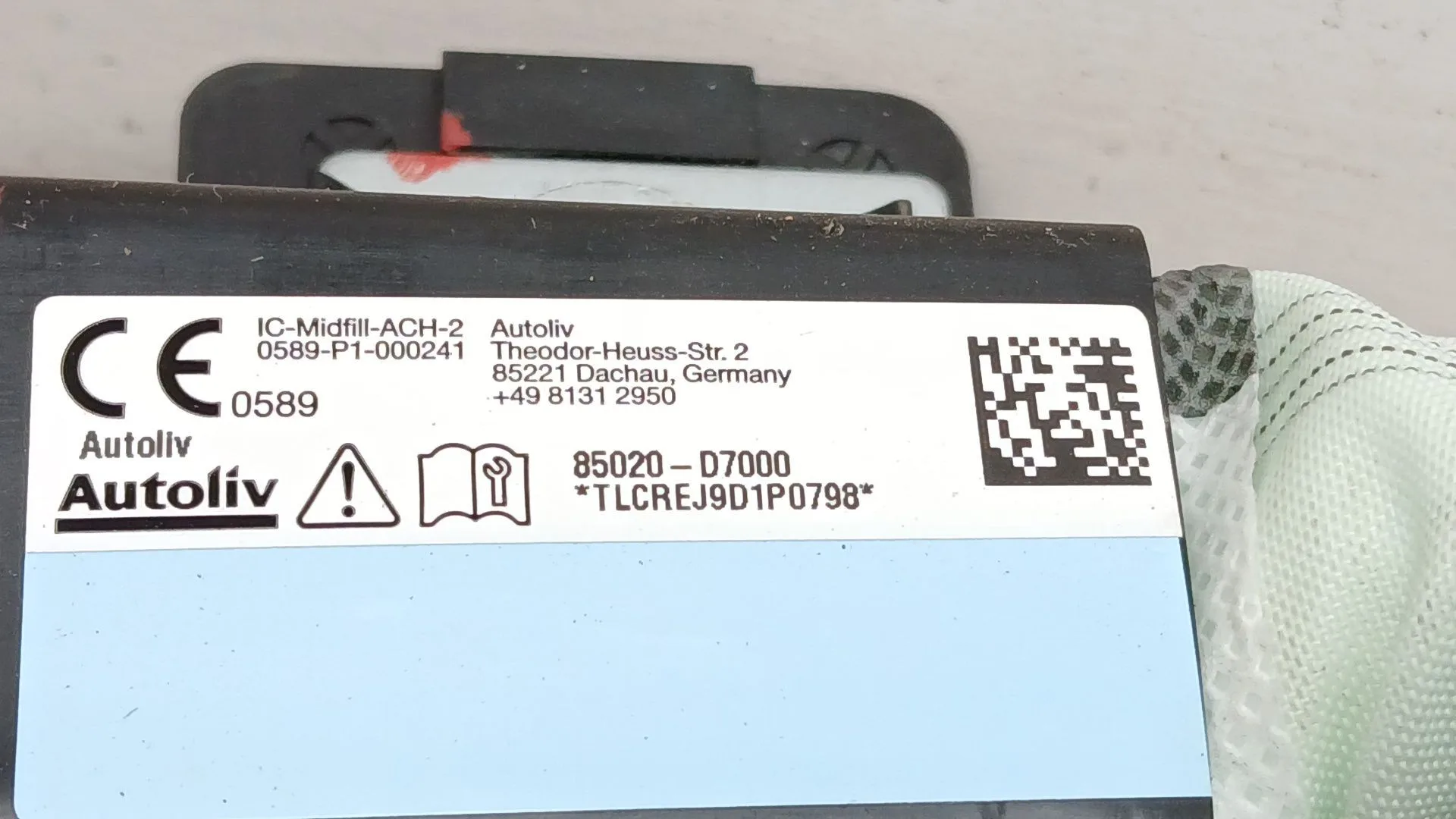 Airbag Cortina Delantero Derecho para Hyundai Tucson (Tl, Tle)