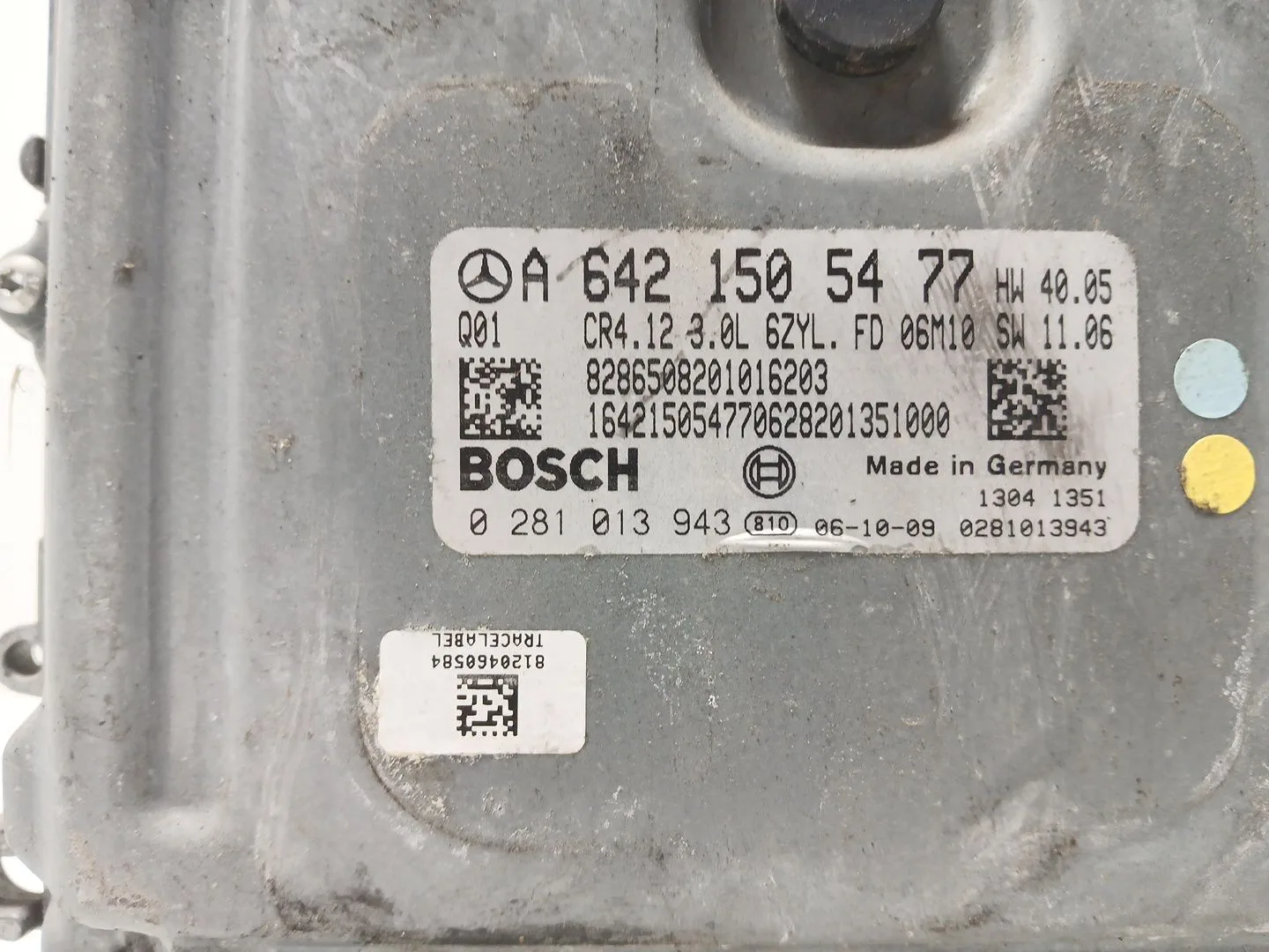 Centralita Motor Uce para Mercedes-Benz Clase M (W164)
