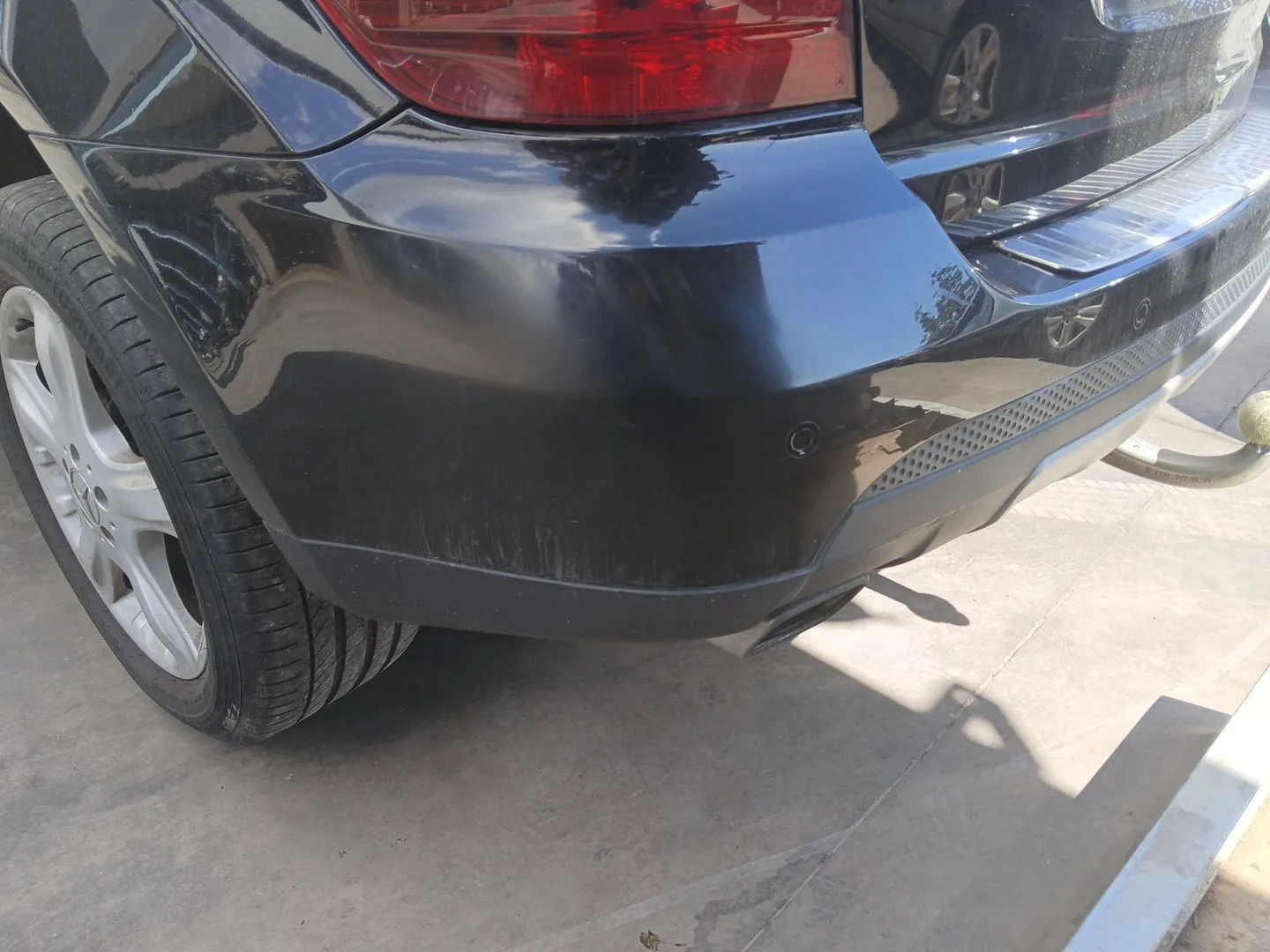 Paragolpes Trasero para Mercedes-Benz Clase M (W164)