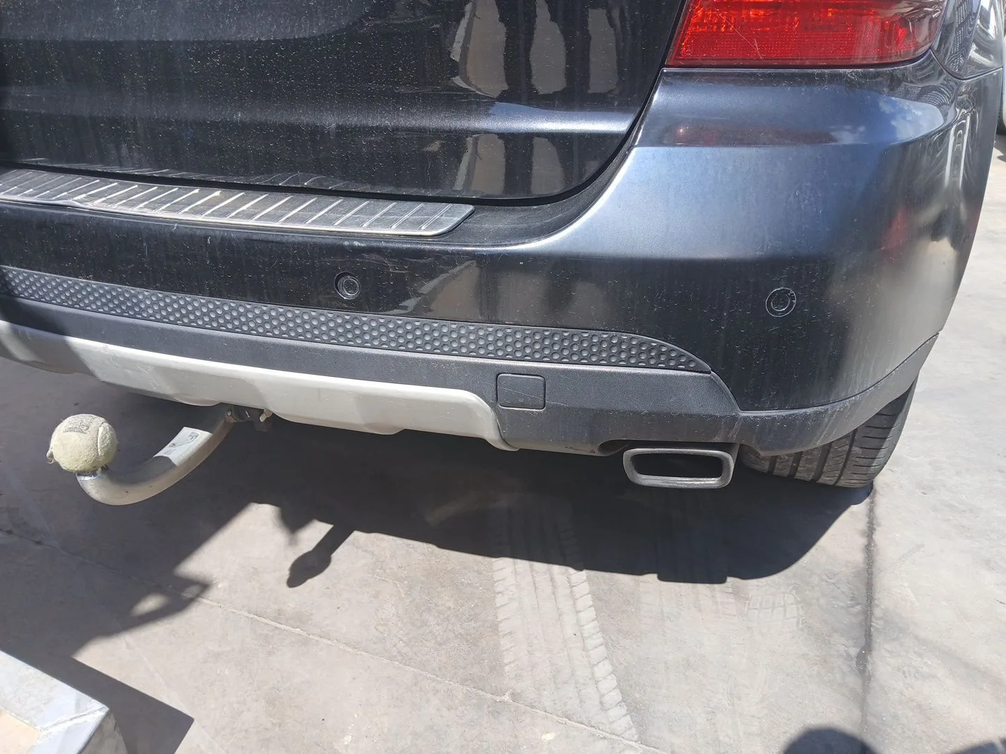 Paragolpes Trasero para Mercedes-Benz Clase M (W164)
