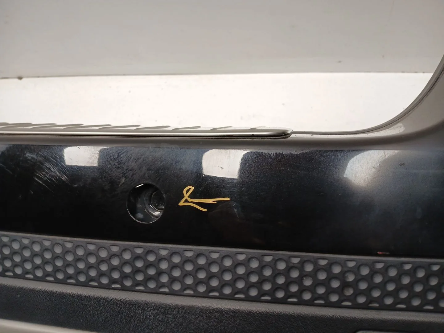 Paragolpes Trasero para Mercedes-Benz Clase M (W164)