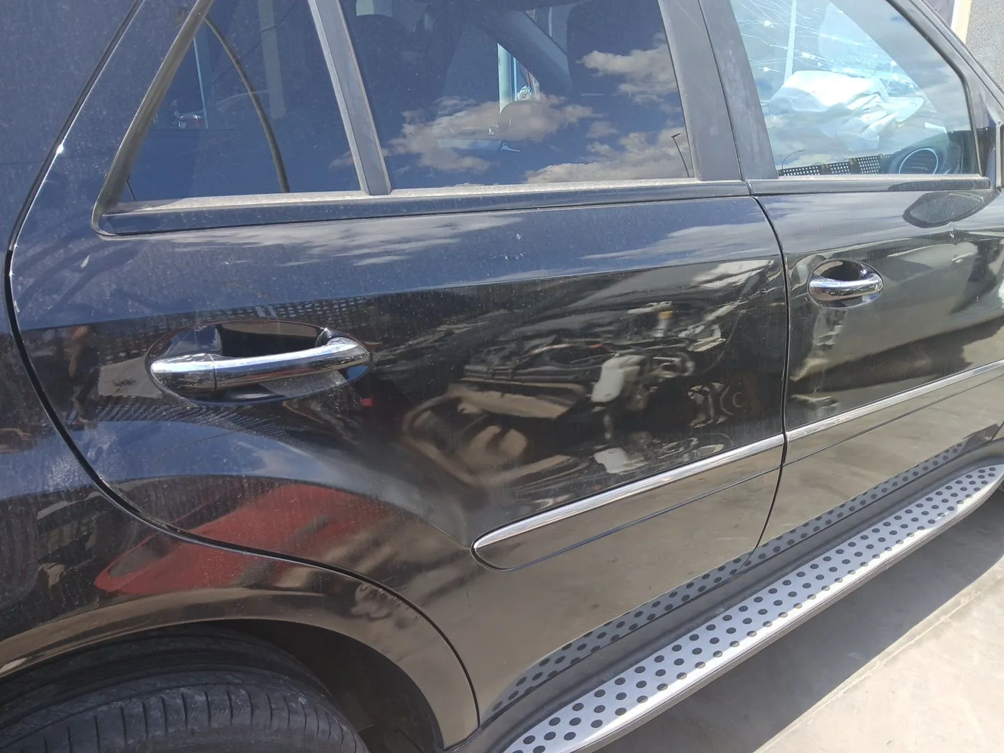Puerta Trasera Derecha para Mercedes-Benz Clase M (W164)