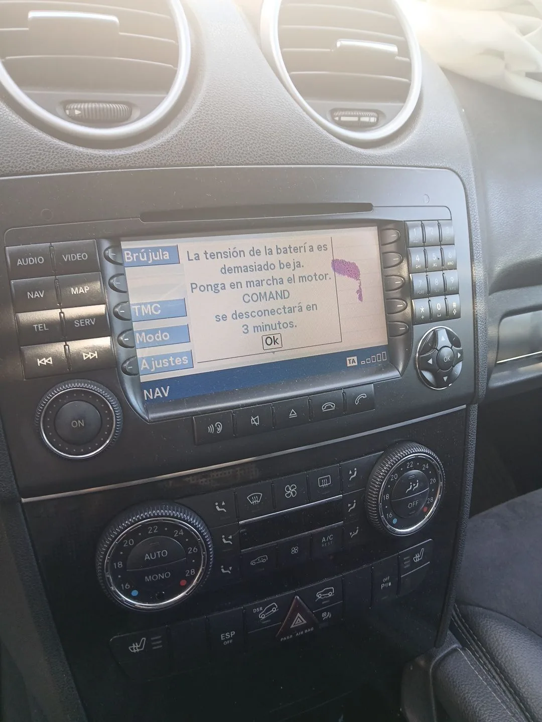 Sistema Audio / Radio Cd para Mercedes-Benz Clase M (W164)