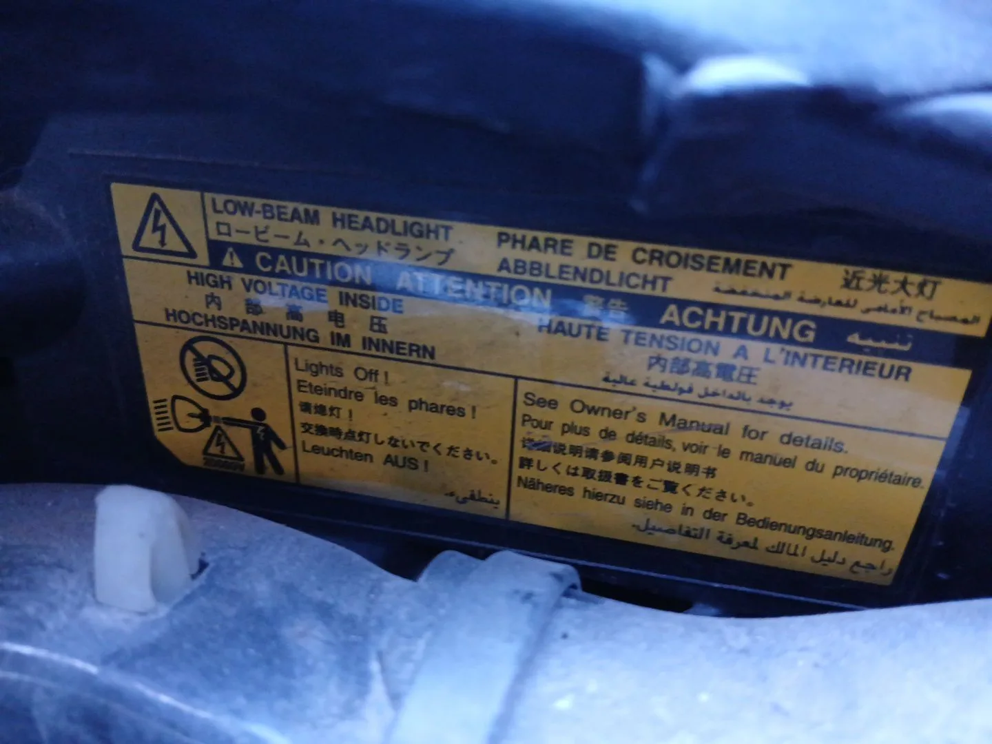 Faro Izquierdo para Subaru Legacy V (Bm)