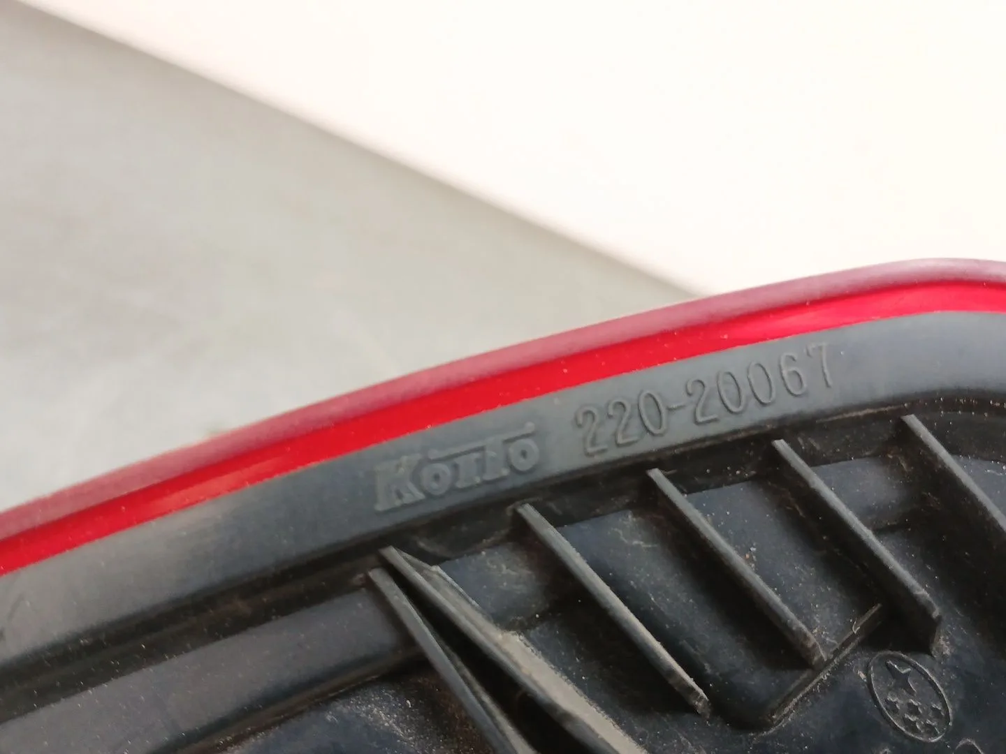 Piloto Trasero Izquierdo para Subaru Legacy V (Bm)