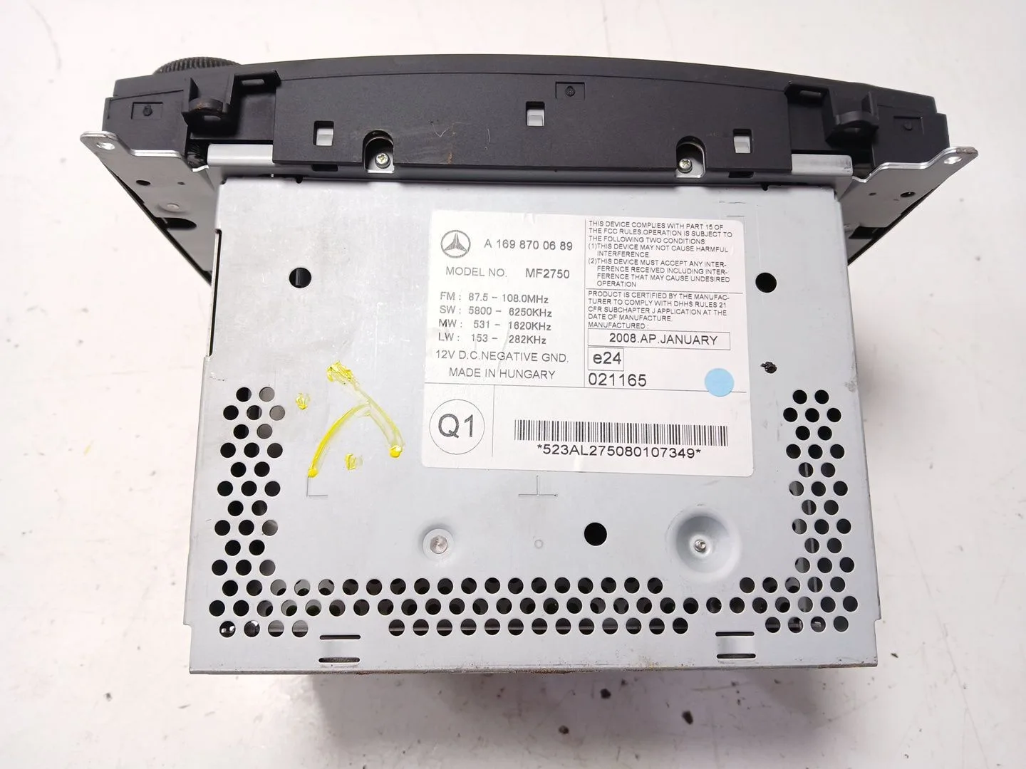 Sistema Audio / Radio Cd para Mercedes-Benz Clase B Sports Tourer (W245)
